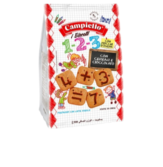 Campiello I biscotti 1 2 3 keksz 300g
