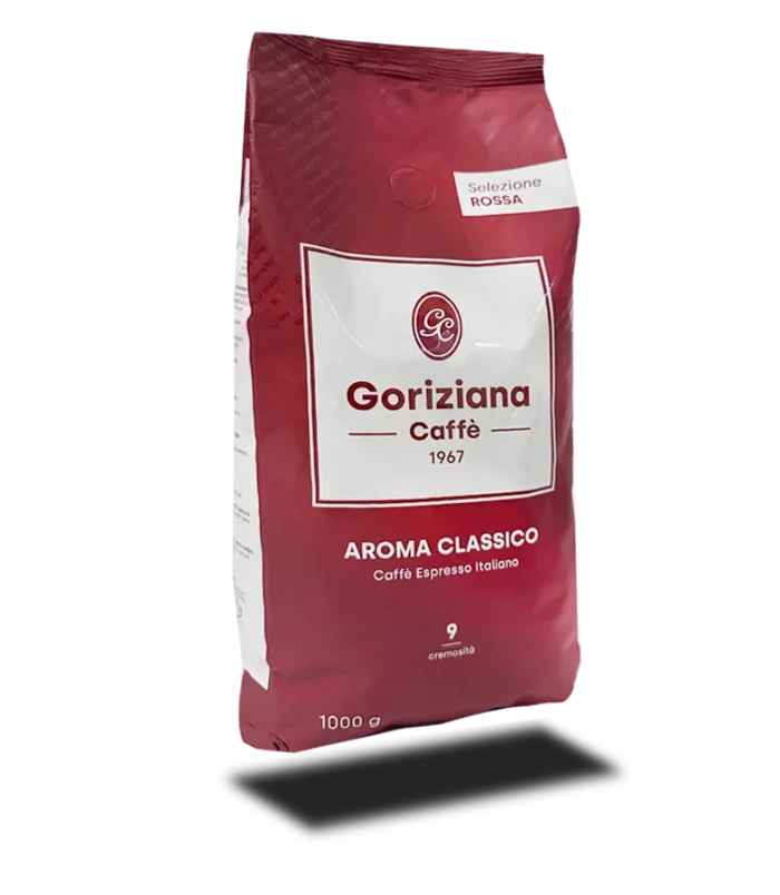 Goriziana Caffè Aroma Classico – Tradicionális olasz szemes kávé, 1000g-os kiszerelésben